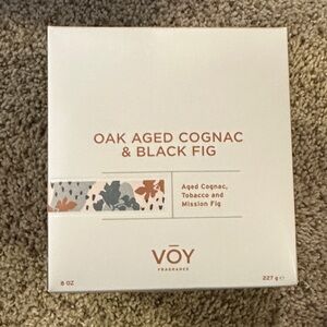 Oak Aged Cognac & Black Fig Candle